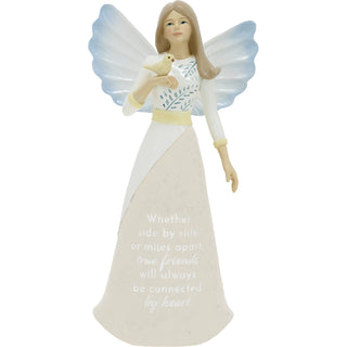 True Friends 8" Angel with Bird
