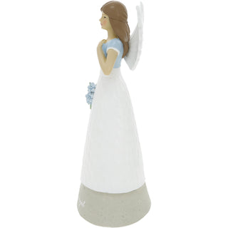 Mom 7" Angel with Flowers