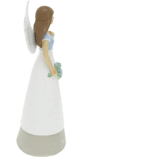 Mom 7" Angel with Flowers