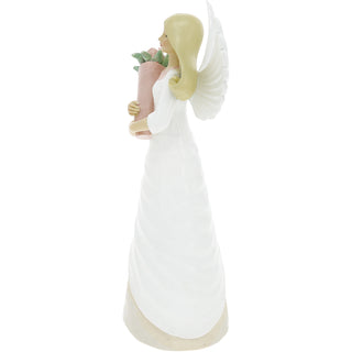 Grandma 6.5" Angel with Flowers