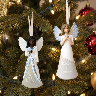 EBN Blessing 4.5" EBN Angel with Bird Ornament