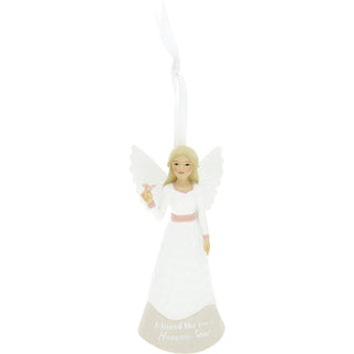 Friend 4.5" Angel with Butterfly Ornament