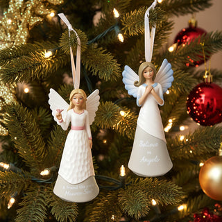Friend 4.5" Angel with Butterfly Ornament