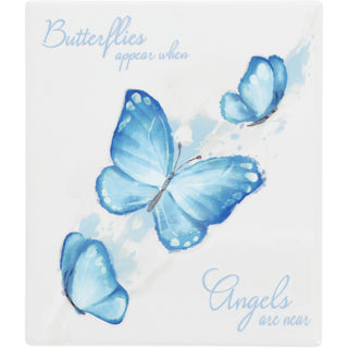 Butterflies 5.5" Ceramic Plaque