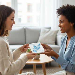 Butterflies 5.5" Ceramic Plaque
