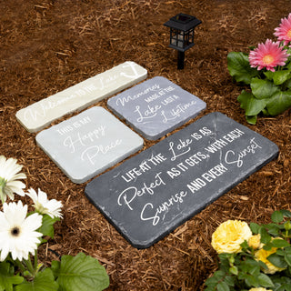Lake Lifetime 7.75" x 7.75" Garden Stone