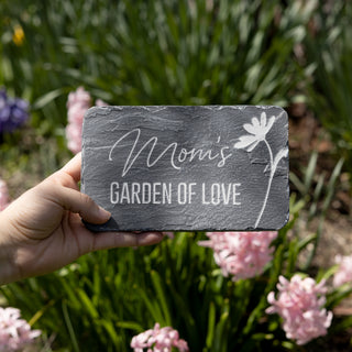 Mom’s Garden 7" x 4.25" Garden Stone