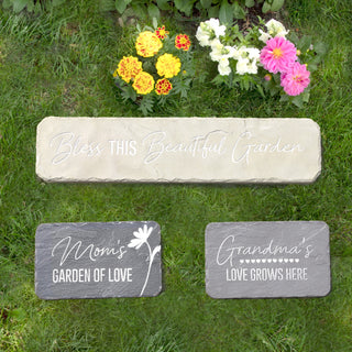 Grandma’s Love 7" x 4.25" Garden Stone