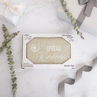 Spread Kindness 7" x 4.25" Garden Stone