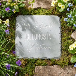 Nature 7.75" x 7.75" Garden Stone