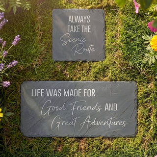 Scenic Route 7.75" x 7.75" Garden Stone