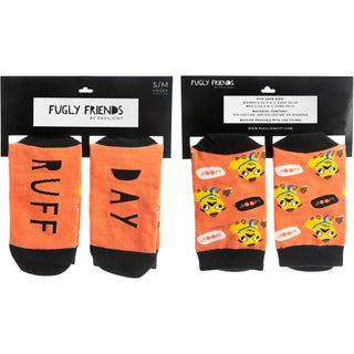 Ruff Day S/M Unisex Cotton Blend Sock