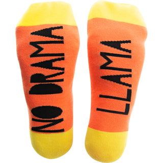 No Drama Llama S/M Unisex Cotton Blend Sock