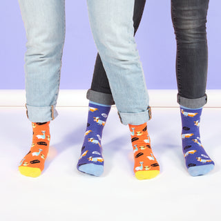 No Drama Llama S/M Unisex Cotton Blend Sock