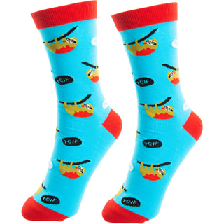 TGIF S/M Unisex Cotton Blend Sock