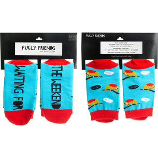 TGIF S/M Unisex Cotton Blend Sock