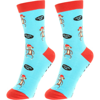 Going Bananas S/M Unisex Cotton Blend Sock