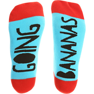 Going Bananas S/M Unisex Cotton Blend Sock