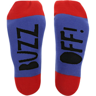 Buzz Off Unisex Cotton Blend Sock