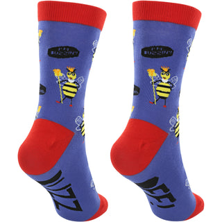 Buzz Off S/M Unisex Cotton Blend Sock