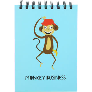 Monkey Business 5" X 7" Notepad