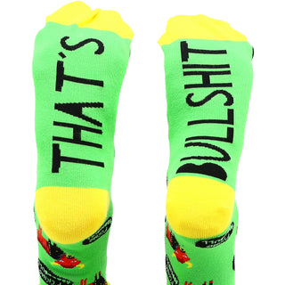 Bullsh*t S/M Unisex Cotton Blend Sock