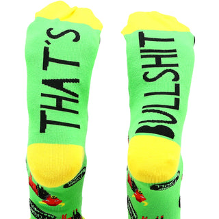 Bullsh*t S/M Unisex Cotton Blend Sock