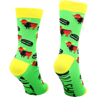 Bullsh*t S/M Unisex Cotton Blend Sock
