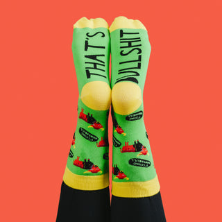 Bullsh*t Unisex Cotton Blend Sock