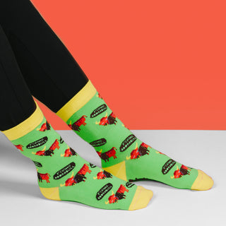 Bullsh*t S/M Unisex Cotton Blend Sock