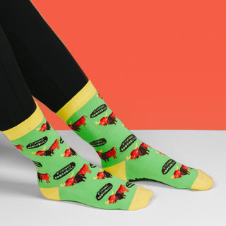 Bullsh*t S/M Unisex Cotton Blend Sock