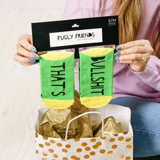 Bullsh*t S/M Unisex Cotton Blend Sock