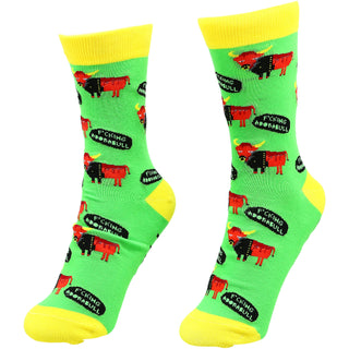 Bullsh*t Unisex Cotton Blend Sock