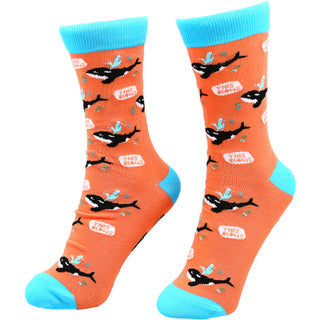 Mornings S/M Unisex Cotton Blend Sock