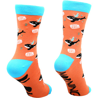 Mornings S/M Unisex Cotton Blend Sock