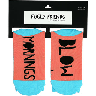 Mornings S/M Unisex Cotton Blend Sock