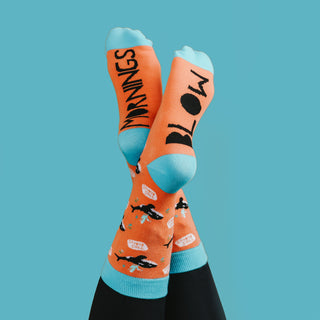 Mornings S/M Unisex Cotton Blend Sock