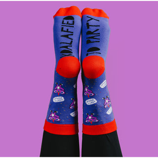 Party S/M Unisex Cotton Blend Sock