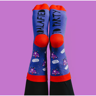 Party S/M Unisex Cotton Blend Sock
