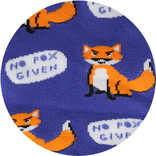 For Fox Sake S/M Unisex Cotton Blend Sock