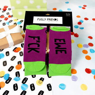 F*ck Ewe S/M Unisex Cotton Blend Sock