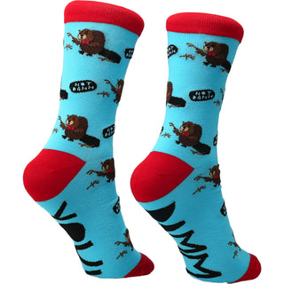 Damm You S/M Unisex Cotton Blend Sock