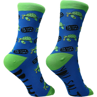 Salty Bruh S/M Unisex Cotton Blend Sock