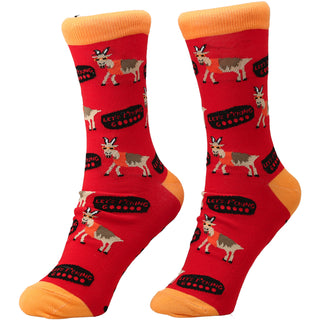 G.O.A.T.  Unisex Cotton Blend Sock