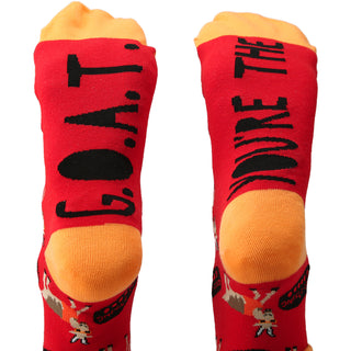 G.O.A.T. S/M Unisex Cotton Blend Sock