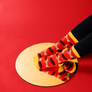 G.O.A.T. S/M Unisex Cotton Blend Sock