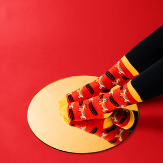 G.O.A.T. S/M Unisex Cotton Blend Sock