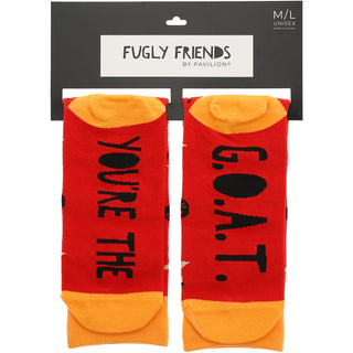 G.O.A.T.  Unisex Cotton Blend Sock