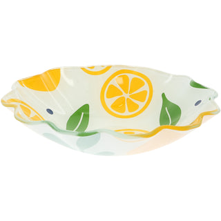 Lemons 6" Glass Bowl