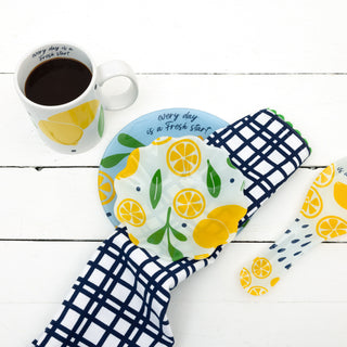 Lemons Tea Towel Gift Set (2 - 20" x 28")